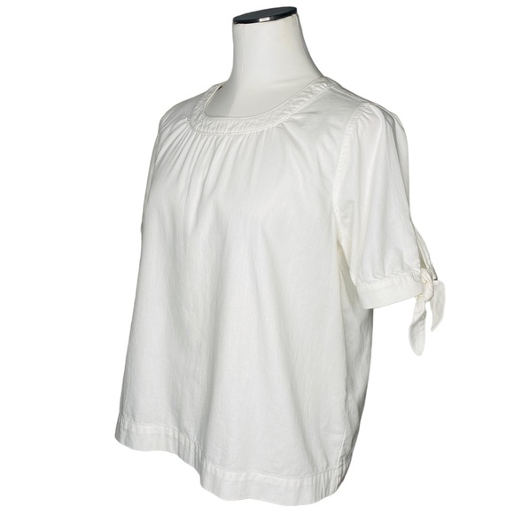 Madewell Denim Tie-Cuff Shirt - Picture 4 of 10